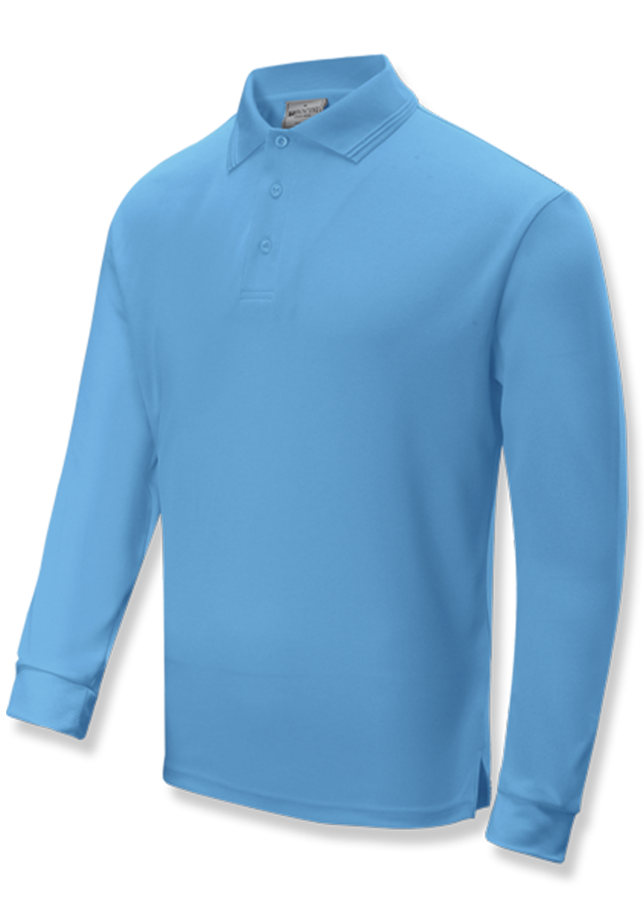 Long sleeve polo nz Clearance