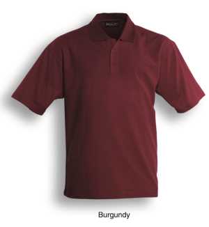 Adults Plain Polo Burgundy 2XL