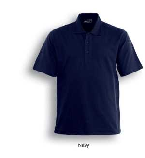Adults Plain Polo Navy 2XL