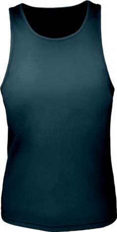 Ladies Brushed Razor Back Singlet Black 10