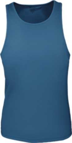 Ladies Brushed Razor Back Singlet Cyan 10