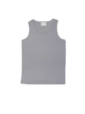 Kids Breezeway Mircomesh Singlet Grey Marle 10