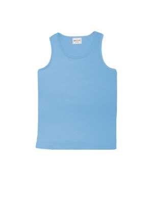 Kids Breezeway Mircomesh Singlet Sky 10