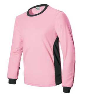 Kids Goal Keeper Jersey Pink/Black Size K10