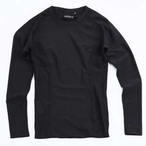 Long Sleeve Compression Top Black 2XL