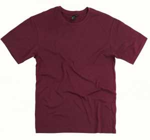 Kids Unisex Cotton Tee Maroon 10