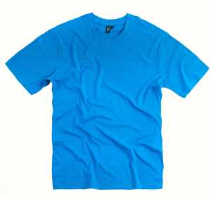 Kids Unisex Cotton Tee Pacific Blue 10
