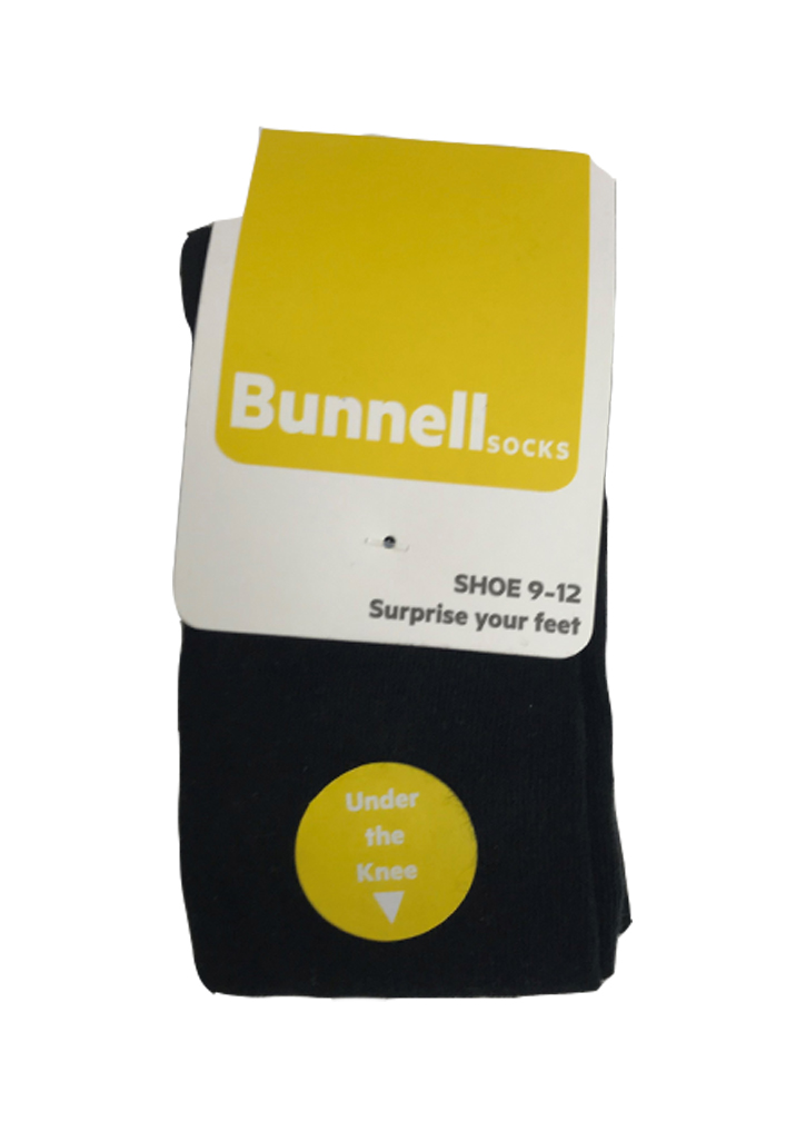 Bunnell Under The Knee Sock (3 pack) - Black