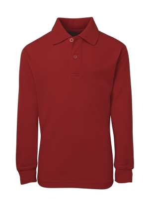 JB's KIDS L/S 210 POLO Red 10