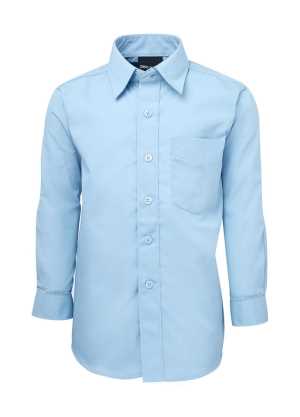 JB's KIDS L/S POPLIN SHIRT Light Blue 8