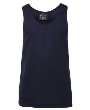 PODIUM KIDS POLY SINGLET Navy 10