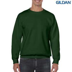 Gildan Heavy Blend Adult Crewneck Sweatshirt Forest Green 2X