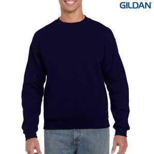 Gildan Heavy Blend Adult Crewneck Sweatshirt Navy 2XL