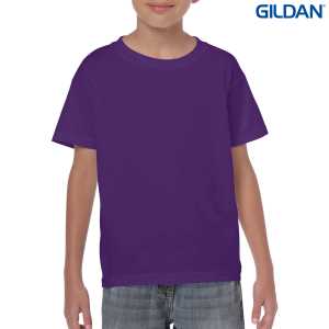 Gildan Heavy Cotton Youth TShirt Purple L