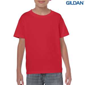 Gildan Heavy Cotton Youth TShirt Red L