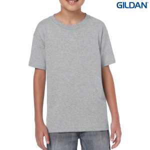 Gildan Heavy Cotton Youth TShirt Sport Grey L