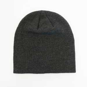 Acrylic Skull Beanie Charcoal 1SZ