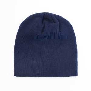 Acrylic Skull Beanie Navy 1SZ