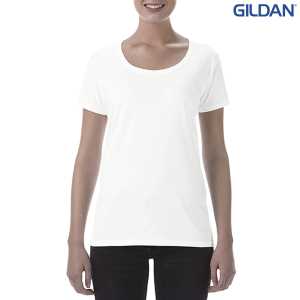 Ladies' Deep Scoop T-Shirt