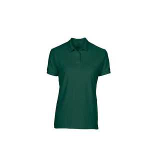 Gildan DryBlend Ladies Double Pique Sport Shirt Forest Green