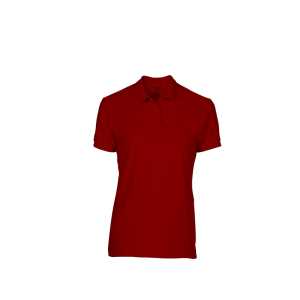 Gildan DryBlend Ladies Double Pique Sport Shirt Red L