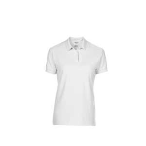 Gildan DryBlend Ladies Double Pique Sport Shirt White L