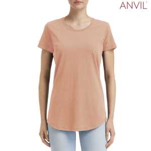 Anvil Ladies Urban TShirt Dusty Rose 2XL