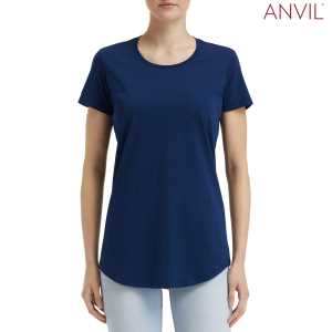 Anvil Ladies Urban TShirt Navy 2XL