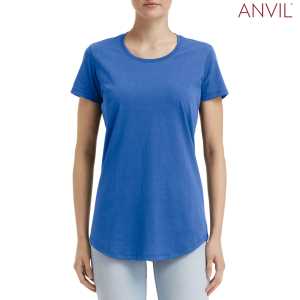 Anvil Ladies Urban TShirt Royal 2XL