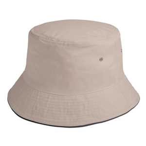 Sandwich Bucket Hat Khaki/Black 55C