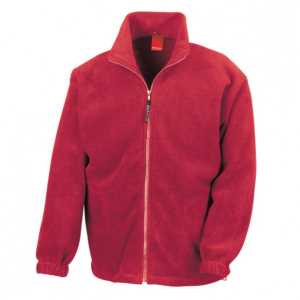 Result Adult Polartherm Full Zip Top Red 2XL