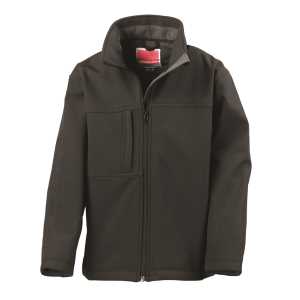 Result Youth Soft Shell Jacket Black 134