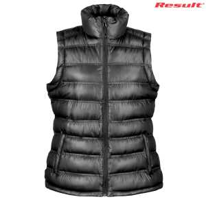 Result Ladies Snowbird Unisex Puffer Vest Black 2XL