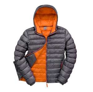 Result Ladies Snowbird Unisex Puffer Jacket Grey/Orange 2XL