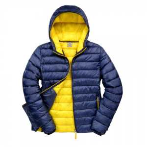 Result Adult Snowbird Unisex Puffer Jacket Navy/Yellow 2XL