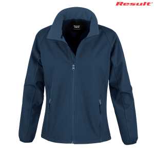 Result Ladies Printable Softshell Jacket Navy M