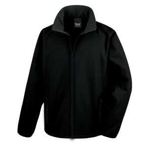 Result Adult Printable Softshell Jacket Black 2XL