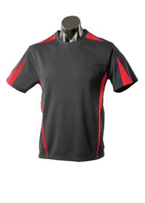 Eureka Mens Tees Black/Red 2XL