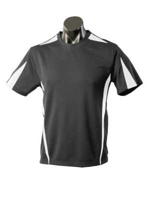 Eureka Mens Tees Black/White 2XL