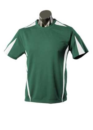 Mens Eureka Tee Bottle/White 2XL