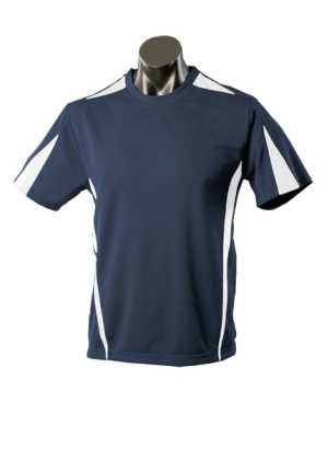 Eureka Mens Tees Navy/White 2XL