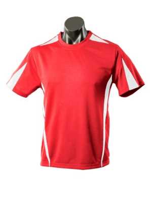 Eureka Mens Tees Red/White 2XL