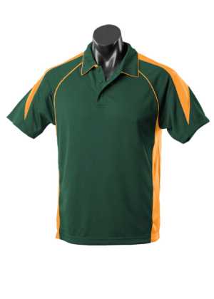 Premier Mens Polos Bottle/Gold 2XL