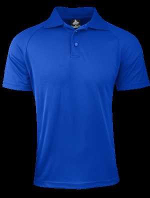 Keira Mens Polos Pacific Blue 2XL