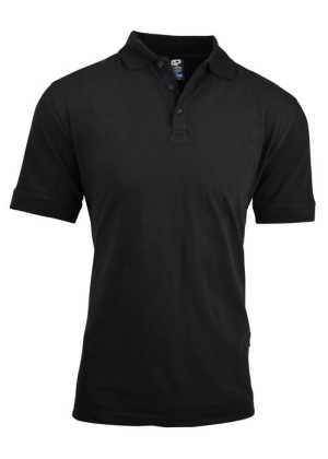 Claremont Mens Polos Black 2XL