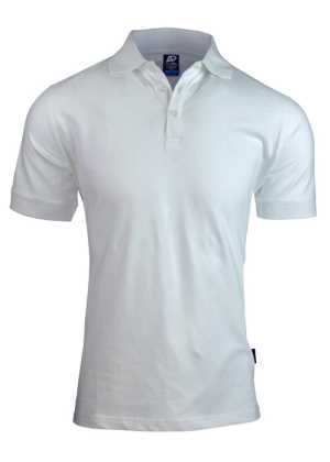 Claremont Mens Polos White 2XL