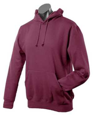 Mens Botany Hoodie Maroon 2XL