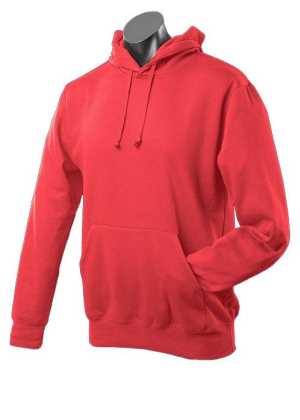 Mens Botany Hood Red 2XL