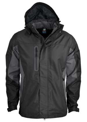 Sheffield Mens Jackets Black/Grey 3XL