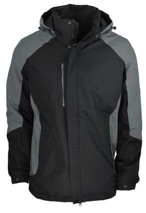 Napier Mens Jackets Black/Grey 2XL